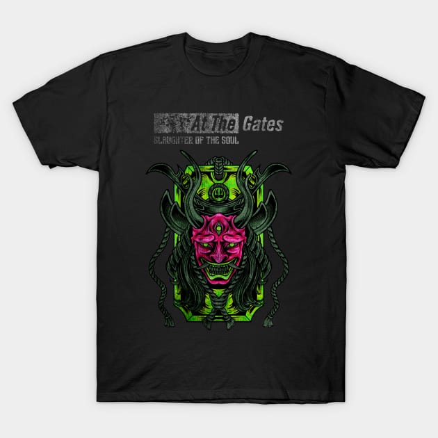 HANNYA DEVIL MASK AT THE GATES T-Shirt by elsa-HD